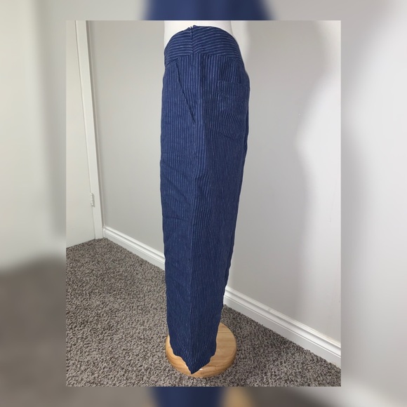 Olsen Anna Santorini Wide Leg Linen Pants - Picture 4 of 4